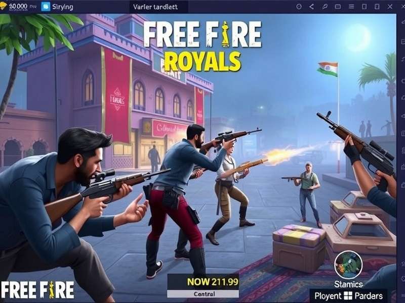 Free Fire Royal Showdown weapons collection